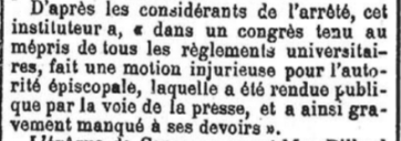 extrait du Salut Public relatant les faits s'étant déroulé dans l'Aude et impliquant l'instituteur Abel Bernard