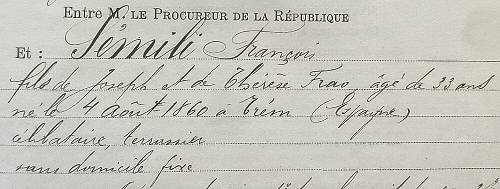 identité du squatteur de la Métairie Neuve